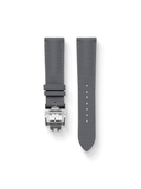 MTO Sailcloth FKM Rubber Strap in Grey with Spring Deployant Clasp