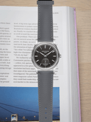 MTO Sailcloth FKM Rubber Strap in Grey with Spring Deployant Clasp