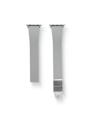 TrimFIT Classic FKM Rubber Strap in Grey for Apple Watch