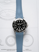 TrimFIT Sports FKM Rubber Strap in Grey for Rolex Submariner