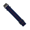 Marine Nationale Strap in Navy Red - Nomad Watch Works SG