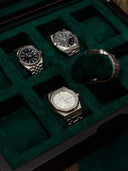 Legacy V2.0 Black Watch Box in Green (8 Slots) - Preorder