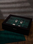 Legacy V2.0 Black Watch Box in Green (8 Slots) - Preorder