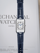 MTO Crocodile Leather Strap in Navy (Semi-Glossy) for Jaeger-LeCoultre Reverso