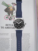 Pilot FKM Rubber Strap in Navy