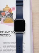 Classic FKM Rubber Strap in Navy for Apple Watch