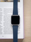 TrimFIT Tropic FKM Rubber Strap in Navy for Apple Watch