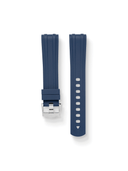 Iso FKM Rubber Strap in Navy for Omega Seamaster 300m - Nomad Watch Works SG