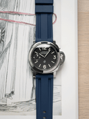 Marine FKM Rubber Strap in Navy for Panerai