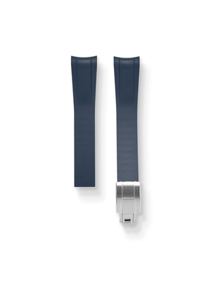 TrimFIT Sports FKM Rubber Strap in Navy for Tudor Ranger 39