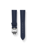 MTO Sailcloth FKM Rubber Strap in Navy with Spring Deployant Clasp