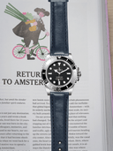 Classic Horween Chromexcel Leather Strap in Navy