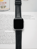 Classic Horween Chromexcel Leather Strap in Navy for Apple Watch