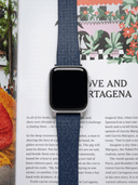 TrimFIT Mosaic FKM Rubber Strap in Navy for Apple Watch