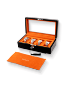 Monad Legacy Black Watch Box in Orange (4 Slots)