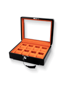 Monad Legacy Black Watch Box in Orange (8 Slots)