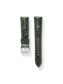 MTO Ostrich Leather Strap in Olive for Jaeger-LeCoultre Reverso