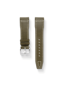 MTO Pilot Buttero Leather Strap in Olive for IWC (Mark Series, Chronograph, Big Pilot)