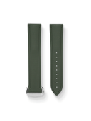 Loopless FKM Rubber Strap in Olive - Nomad Watch Works SG