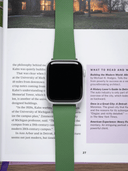 TrimFIT Tropic FKM Rubber Strap in Olive for Apple Watch