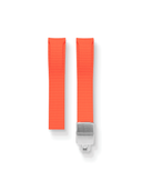 TrimFIT Curve Canvas Pattern FKM Rubber Strap in Orange