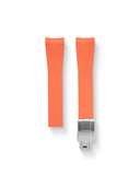 TrimFIT Sports FKM Rubber Strap in Orange for Rolex Submariner