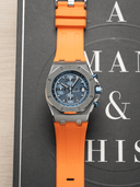 Sports FKM Rubber Strap in Orange for AP Royal Oak Offshore