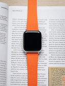 TrimFIT Mosaic FKM Rubber Strap in Orange for Apple Watch
