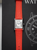 Classic Togo Leather Strap in Orange