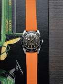 CTS Tropic FKM Rubber Strap in Orange - Nomad Watch Works SG