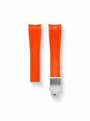 TrimFIT Sports FKM Rubber Strap in Orange for Rolex Submariner