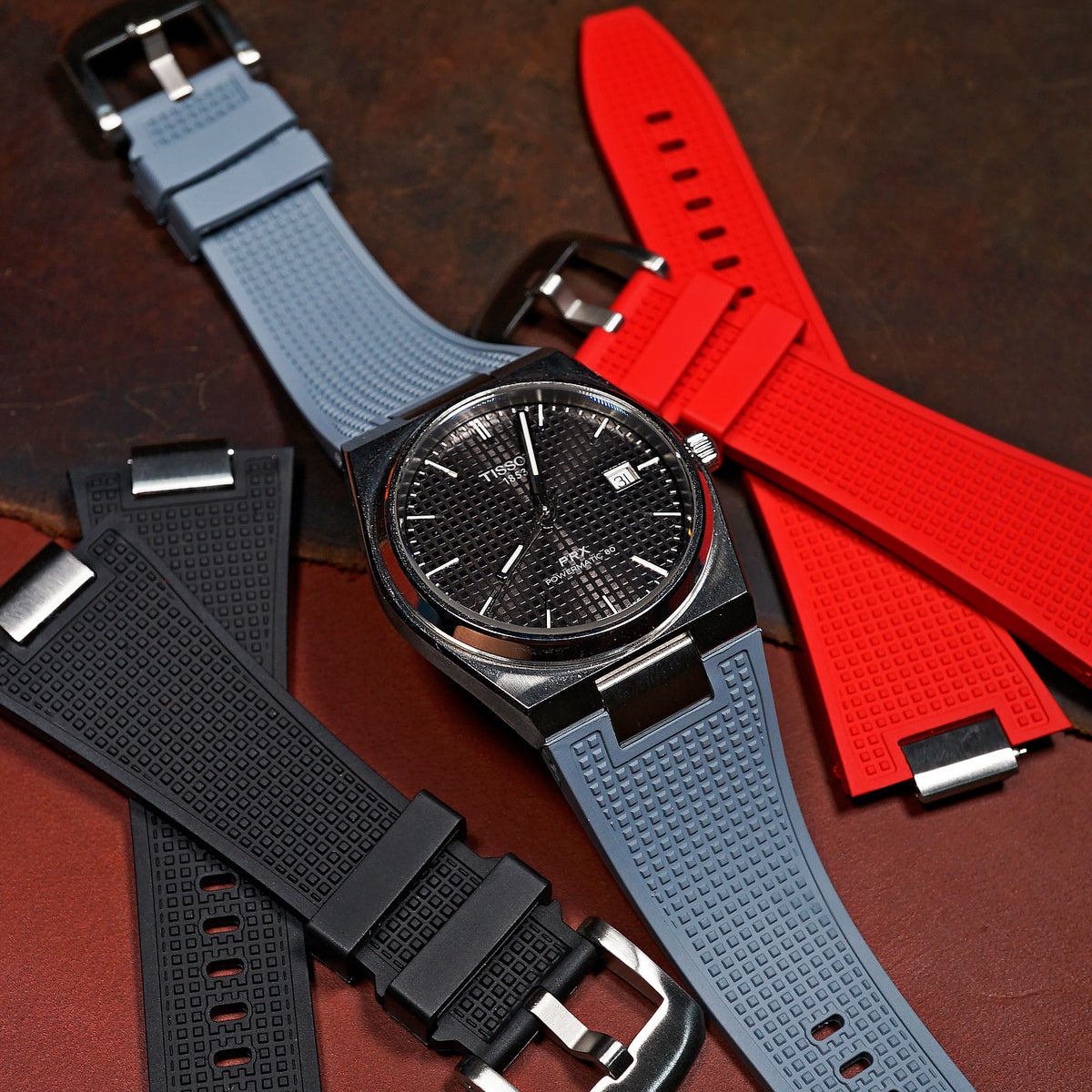 tissot red strap