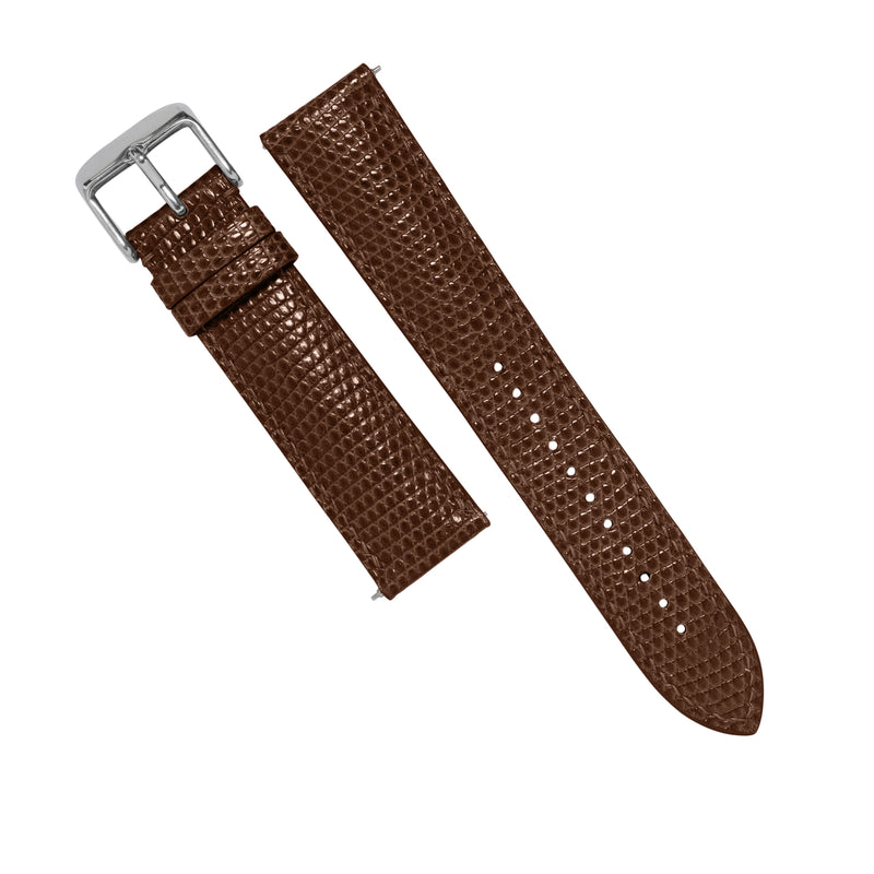 MTO Lizard Skin Watch Strap in Penny