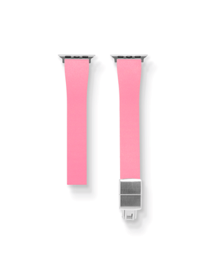 CTS Classic FKM Rubber Strap in Pink for Apple Watch - Nomad Watch Works SG