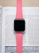 TrimFIT Classic FKM Rubber Strap in Pink for Apple Watch