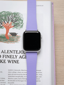 TrimFIT Classic FKM Rubber Strap in Lilac for Apple Watch