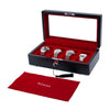 Monad Legacy Black Watch Box in Red (4 Slots)