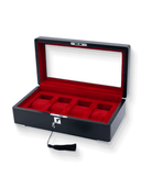 Monad Legacy Black Watch Box in Red (4 Slots)