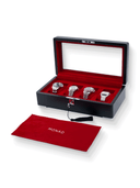 Monad Legacy Black Watch Box in Red (4 Slots)