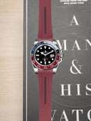 TrimFIT Sports FKM Rubber Strap in Red/Blue for Rolex GMT-Master II (PREORDER)
