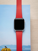 TrimFIT Tropic FKM Rubber Strap in Red for Apple Watch