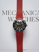 CTS Sports FKM Rubber Strap in Red for Tudor Black Bay 41/Chrono/GMT - Nomad Watch Works SG