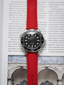 FoldFIT FKM Rubber Strap in Red
