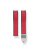 TrimFIT Curve Canvas Pattern FKM Rubber Strap in Red