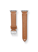 Vintage Buttero Leather Strap in Tan for Apple Watch