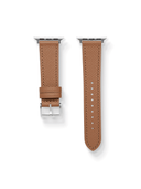 Dress Epsom Leather Strap in Tan for Apple Watch