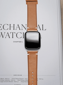 Vintage Buttero Leather Strap in Tan for Apple Watch