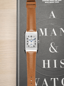 MTO Epsom Leather Strap in Tan for Jaeger-LeCoultre Reverso