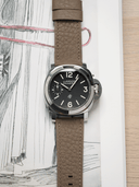 MTO Togo Leather Strap in Taupe for Panerai