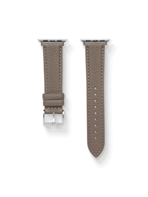 Classic Togo Leather Strap in Taupe for Apple Watch
